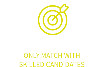 Only match with skilled candidates